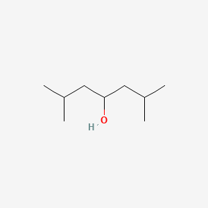 molecular formula C9H20O B1670625 2,6-Dimethyl-4-heptanol CAS No. 108-82-7