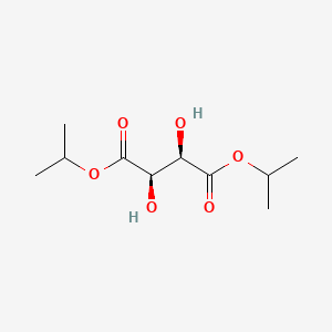 molecular formula C10H18O6 B1670632 (+)-Diisopropyl L-tartrate CAS No. 2217-15-4