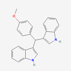 molecular formula C24H20N2O B1670647 DIM-C-pPhOCH3 CAS No. 33985-68-1