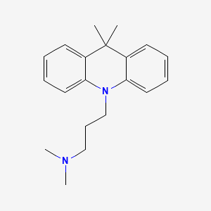 molecular formula C20H26N2 B1670656 Dimetacrine CAS No. 4757-55-5
