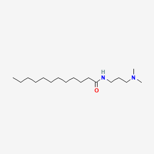 molecular formula C17H36N2O B1670668 N-[3-(dimethylamino)propyl]dodecanamide CAS No. 3179-80-4