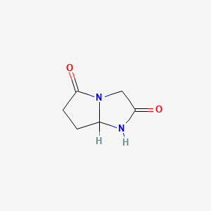 molecular formula C6H8N2O2 B1670682 Dimiracetam CAS No. 126100-97-8