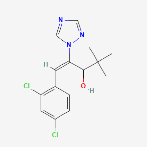 molecular formula C15H17Cl2N3O B1670688 Diniconazole CAS No. 83657-24-3