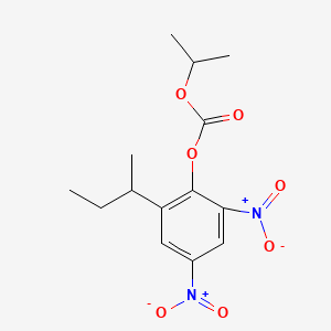 molecular formula C14H18N2O7 B1670692 Dinobuton CAS No. 973-21-7
