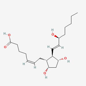 molecular formula C20H34O5 B1670695 Dinoprost CAS No. 551-11-1