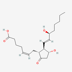 molecular formula C20H32O5 B1670697 Prostaglandin E2 (PGE2) CAS No. 363-24-6
