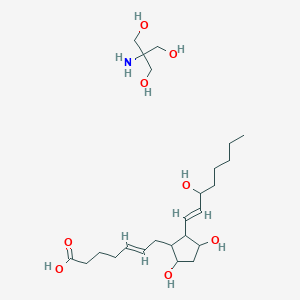 molecular formula C24H45NO8 B1670698 Dinoprost tromethamine CAS No. 38562-01-5