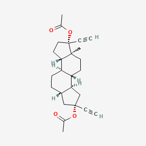 molecular formula C25H32O4 B1670699 Dinordrin I diacetate CAS No. 70226-89-0