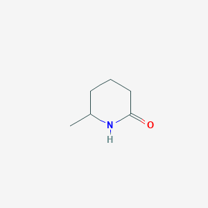 molecular formula C6H11NO B167070 6-Methylpiperidin-2-one CAS No. 4775-98-8