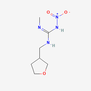 molecular formula C7H14N4O3 B1670701 Dinotefuran CAS No. 165252-70-0