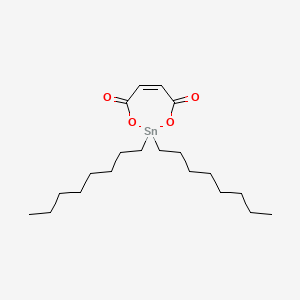 2,2-Dioctyl-1,3,2-dioxastannepin-4,7-dione