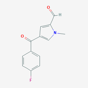 4-(4-fluorobenzoyl)-1-methyl-1H-pyrrole-2-carbaldehyde