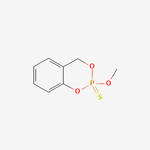 molecular formula C8H9O3PS B1670715 Dioxabenzofos CAS No. 3811-49-2