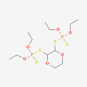 molecular formula C12H26O6P2S4 B1670716 Dioxathion CAS No. 78-34-2