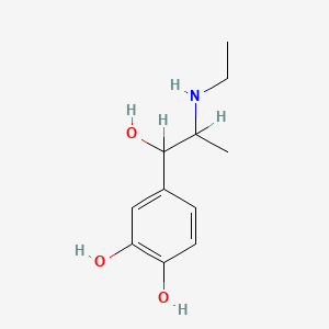 molecular formula C11H17NO3 B1670717 Dioxethedrin CAS No. 497-75-6