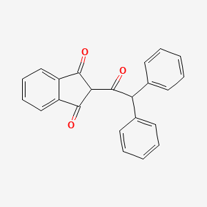 molecular formula C23H16O3 B1670724 Diphacinone CAS No. 82-66-6