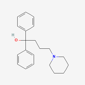 molecular formula C21H27NO B1670726 Diphenidol CAS No. 972-02-1