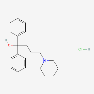 molecular formula C21H28ClNO B1670727 Diphenidol Hydrochloride CAS No. 3254-89-5