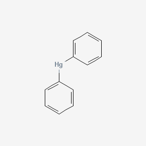 molecular formula C12H10Hg B1670734 Diphenylmercury CAS No. 587-85-9