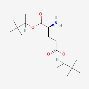 molecular formula C17H33NO4 B1670740 Dipinacoline glutamate CAS No. 123729-01-1
