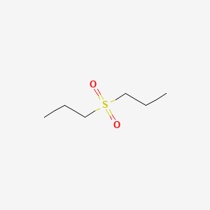 molecular formula C6H14O2S B1670748 Dipropyl sulfone CAS No. 598-03-8
