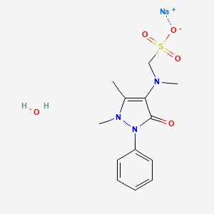 molecular formula C13H18N3NaO5S B1670754 Sulpyrine CAS No. 5907-38-0