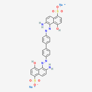 molecular formula C32H22N6Na2O8S2 B1670755 Chlorazol Violet N CAS No. 2586-60-9