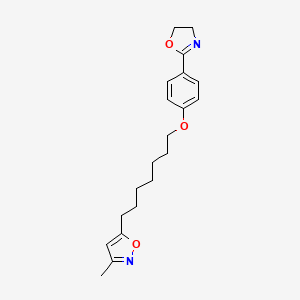 molecular formula C20H26N2O3 B1670769 Disoxaril CAS No. 87495-31-6