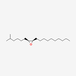molecular formula C19H38O B1670770 cis-7,8-Epoxy-2-methyloctadecane CAS No. 29804-22-6