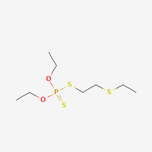 molecular formula C8H19O2PS3 B1670778 Disulfoton CAS No. 298-04-4