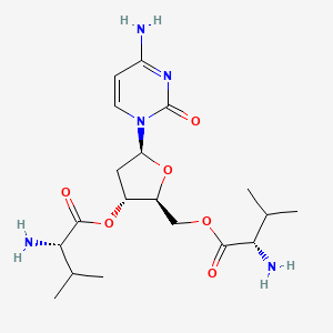 molecular formula C19H31N5O6 B1670790 Dival-l-DC CAS No. 380886-96-4