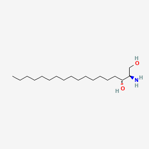 molecular formula C18H39NO2 B1670814 D-threo-Dihydrosphingosine CAS No. 2304-75-8