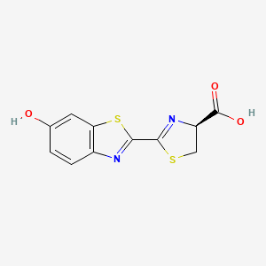 molecular formula C11H8N2O3S2 B1670815 萤火虫荧光素 CAS No. 2591-17-5