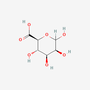 molecular formula C6H10O7 B1670822 Mannuronic acid CAS No. 6906-37-2