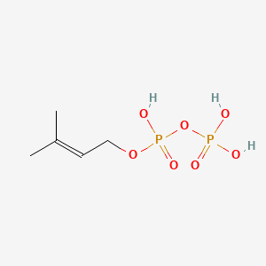 molecular formula C5H12O7P2 B1670823 Dimethylallyl diphosphate CAS No. 358-72-5