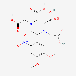 molecular formula C18H23N3O12 B1670827 DM-Nitrophen CAS No. 117367-86-9