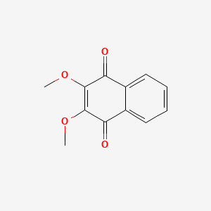 molecular formula C12H10O4 B1670828 2,3-Dimethoxy-1,4-naphthoquinone CAS No. 6956-96-3