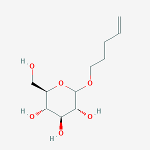 molecular formula C11H20O6 B167083 Pent-4-enyl-D-glucopyranoside CAS No. 125631-33-6