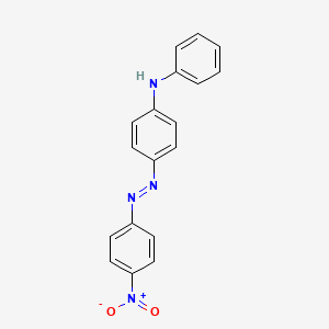 molecular formula C18H14N4O2 B1670848 Disperse Orange 1 CAS No. 2581-69-3