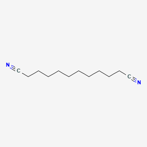 molecular formula C12H20N2 B1670857 十二烷二腈 CAS No. 4543-66-2