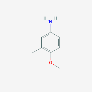 molecular formula C8H11NO B167086 4-Methoxy-3-methylaniline CAS No. 137791-98-1