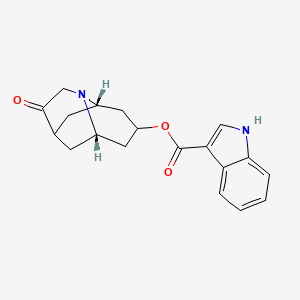 molecular formula C19H20N2O3 B1670872 多拉司琼 CAS No. 115956-12-2