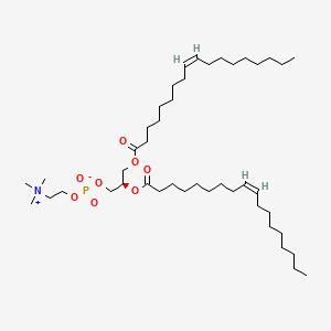 molecular formula C44H84NO8P B1670884 1,2-Dioleoyl-sn-Glycero-3-Phosphocholine CAS No. 4235-95-4