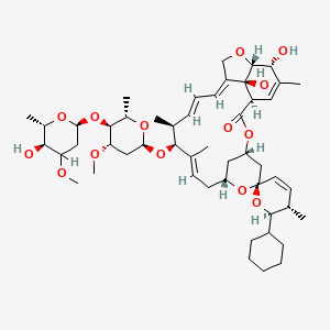 molecular formula C50H74O14 B1670889 Doramectin CAS No. 117704-25-3
