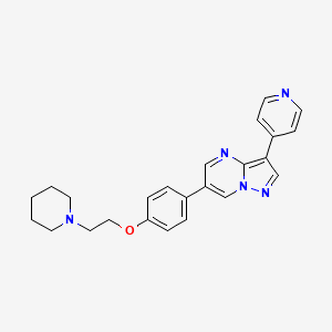 molecular formula C24H25N5O B1670891 Dorsomorphin CAS No. 866405-64-3
