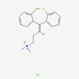 molecular formula C19H22ClNS B1670894 trans-Prothiadene hydrochloride CAS No. 25627-36-5