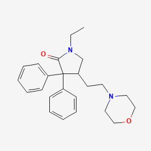molecular formula C24H30N2O2 B1670896 Doxapram CAS No. 309-29-5