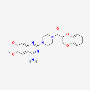 B1670899 Doxazosin CAS No. 74191-85-8