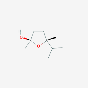 (2R,5R)-2,5-Dimethyl-5-propan-2-yloxolan-2-ol