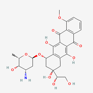 molecular formula C27H31NO11 B1670906 Adriamycinol CAS No. 54193-28-1